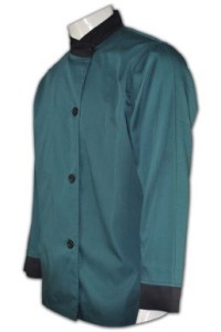 KI051 tailor made uniform chef fabric design tailor made design catering uniform hk company  cool chef coats